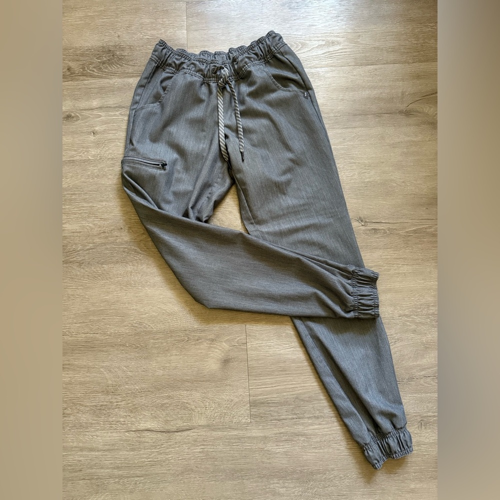 Jaanuu Charcoal/ grey Jogger Scrub Pants XXS